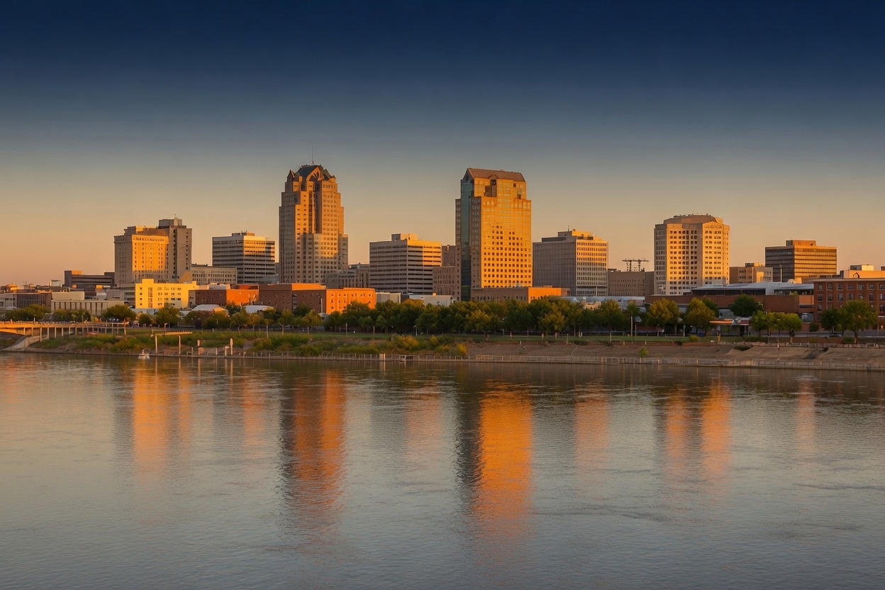 Louisiana commercial skyline reflecting ServeClean statewide service